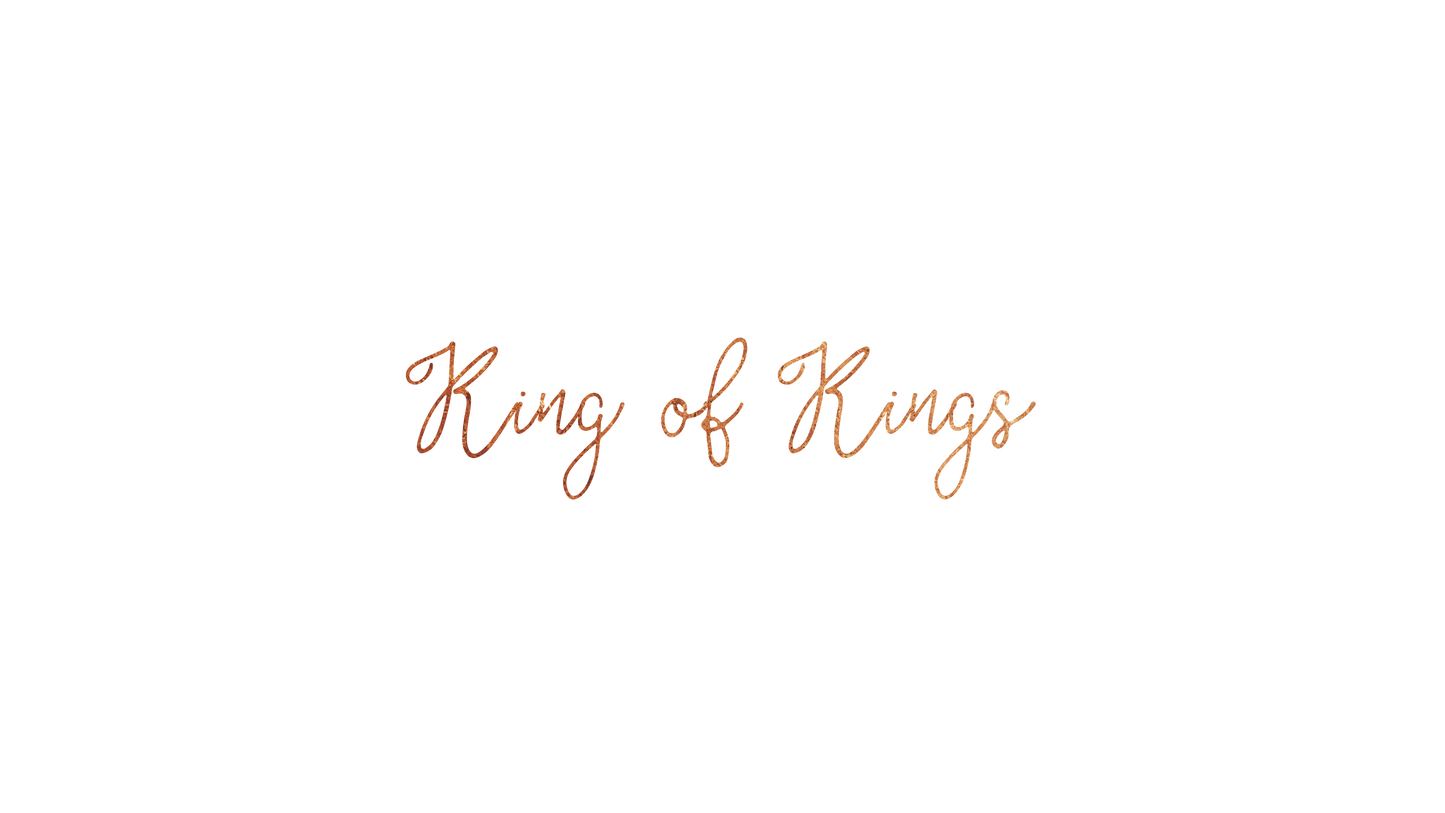 Christmas Candles King of Kings