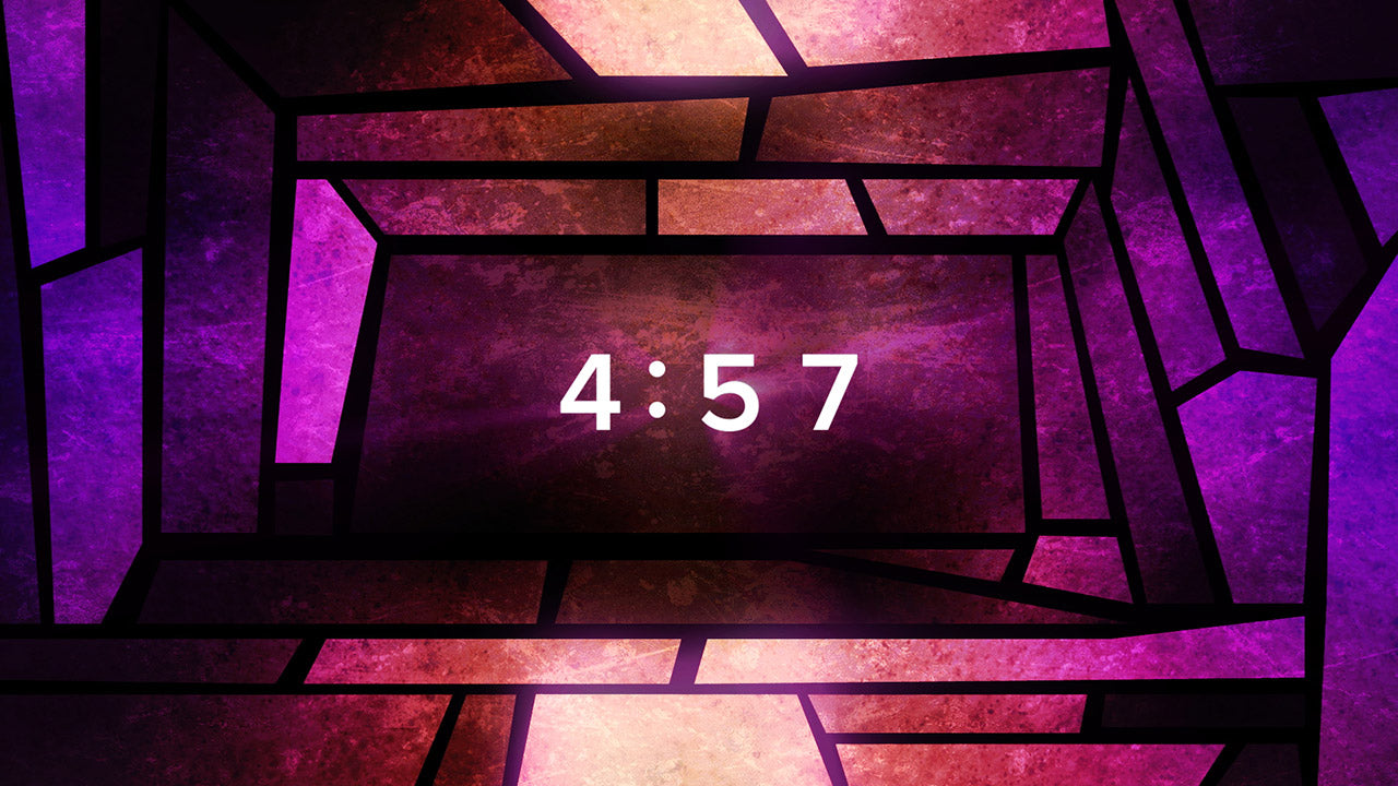 Stained Glass Countdown
