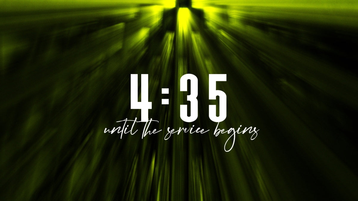 Illuminate Palm Sunday Countdown
