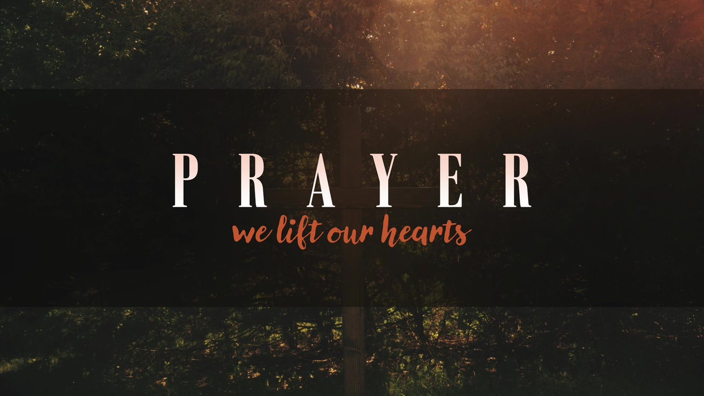 Nature Cross Prayer