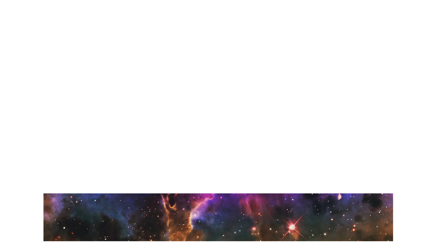 Colorful Space Lower Third Full Blank