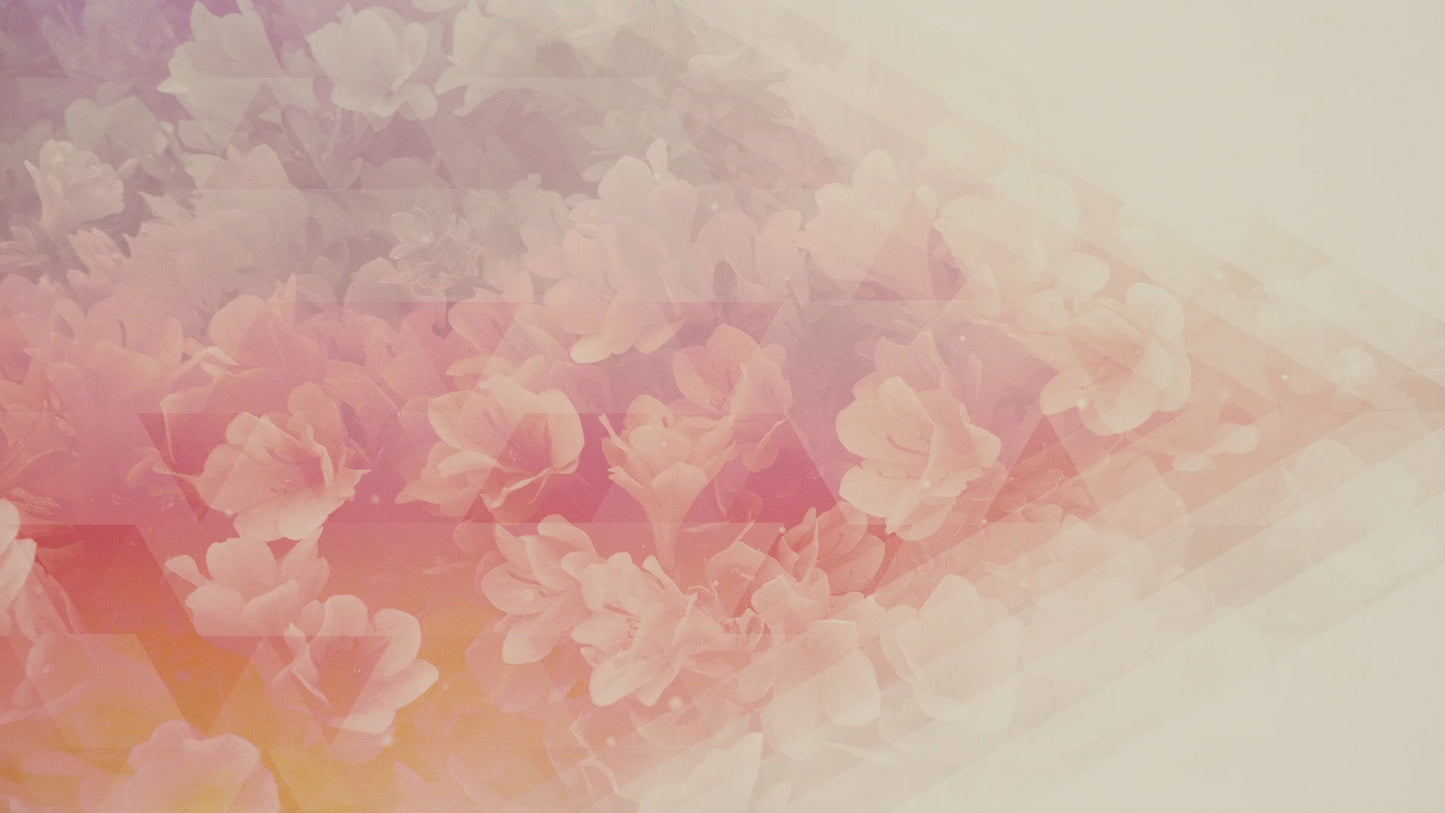 Spring Flower Triangles 02 Still