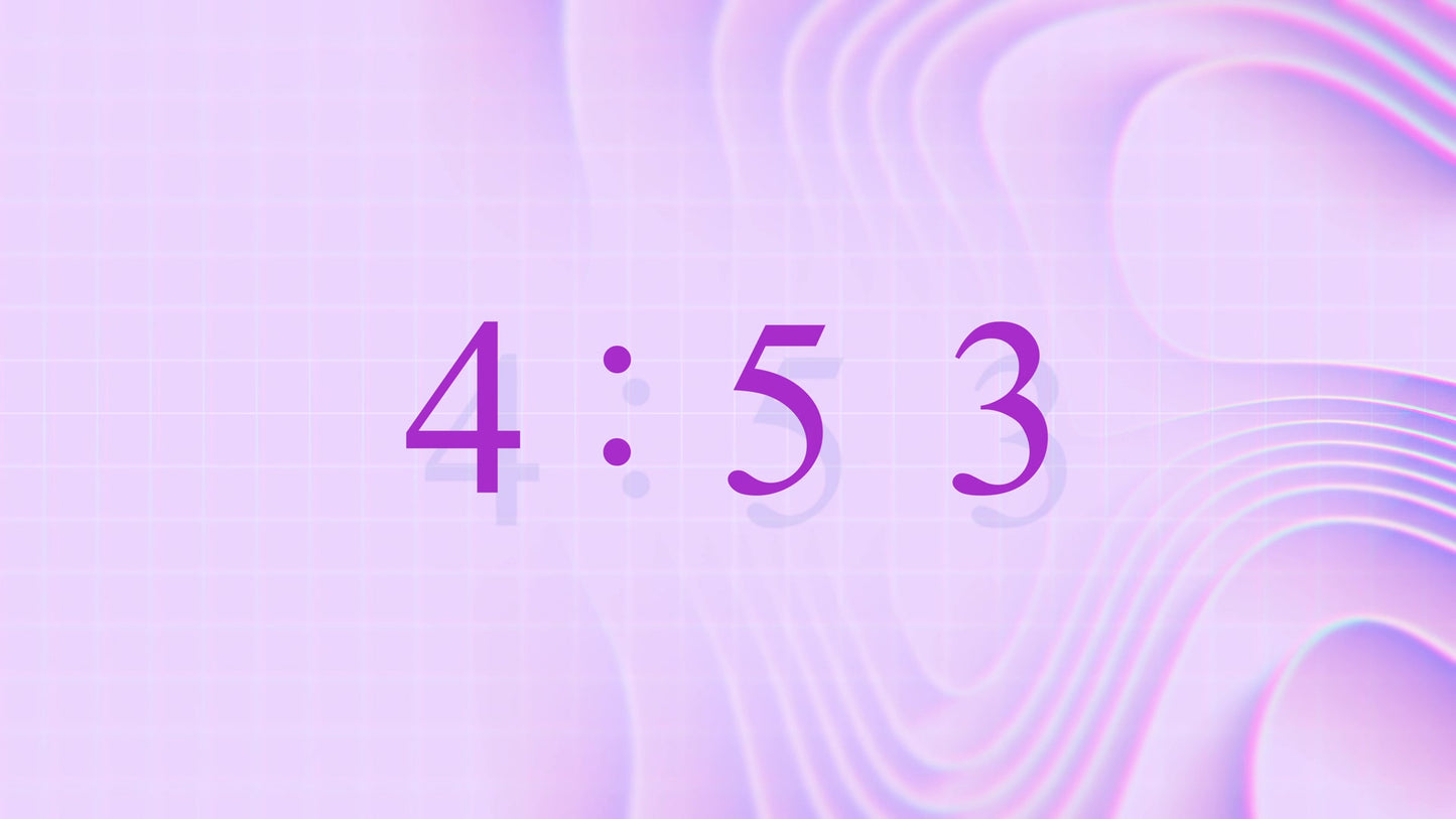 Summer Contours Countdown