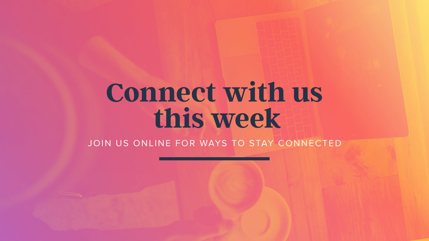 Connect This Week Sermon