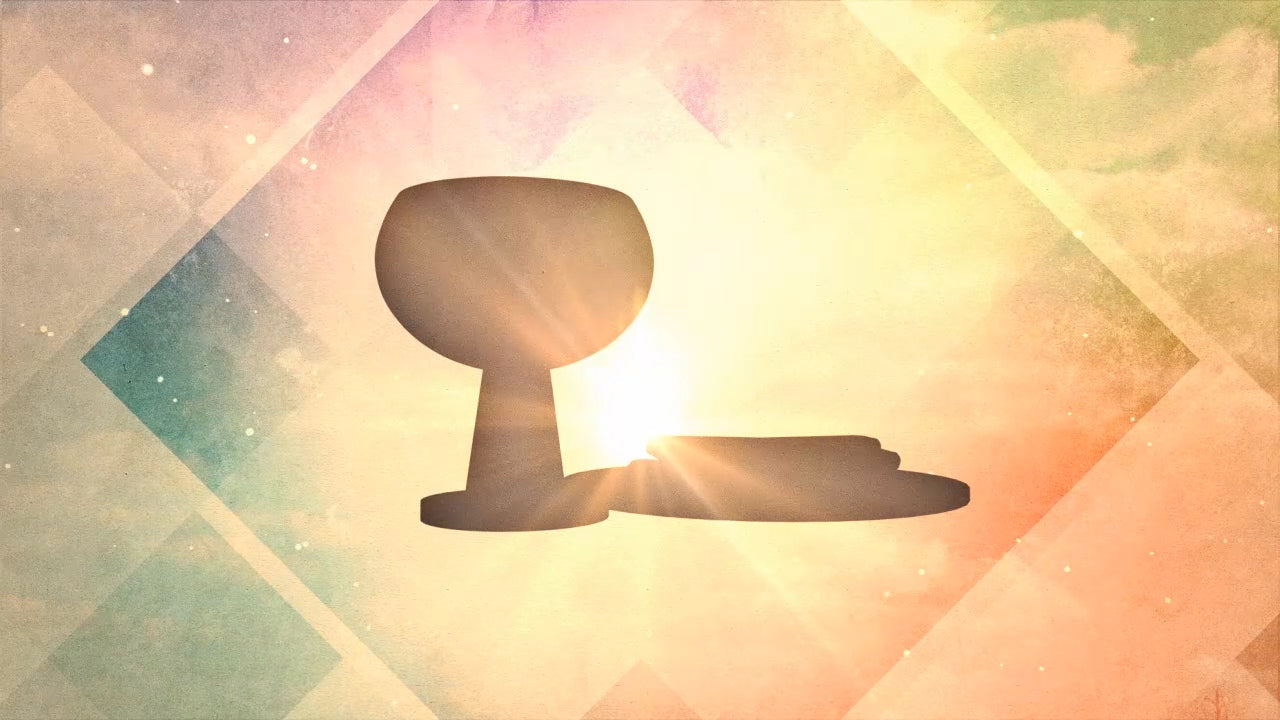 Spring Diamonds Communion Blank Still