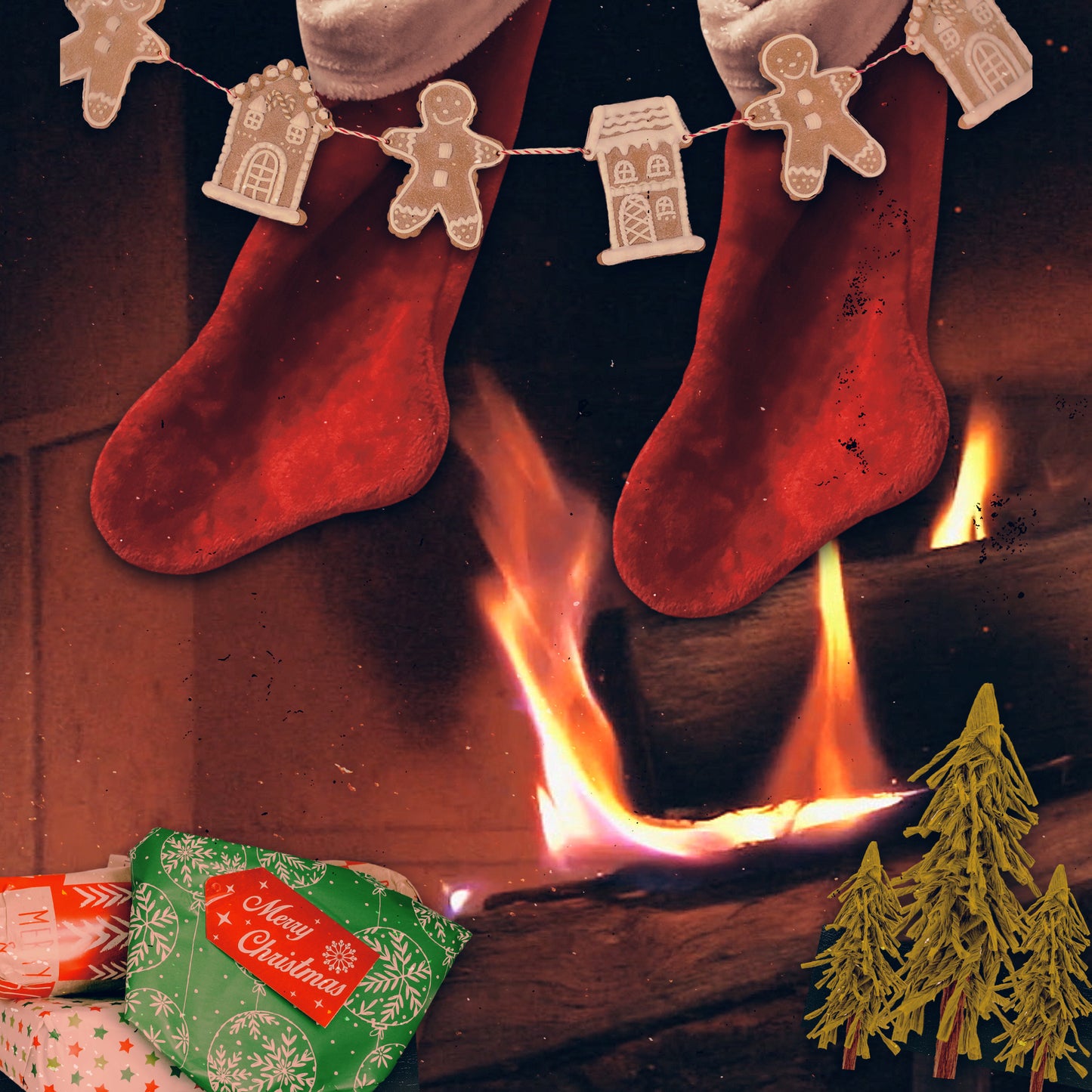 Christmas Photo Challenge Tree Blank