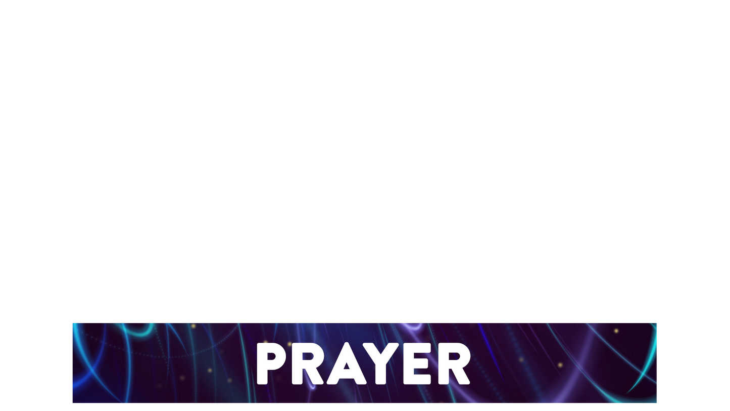Fractal Glow Lower Third Prayer