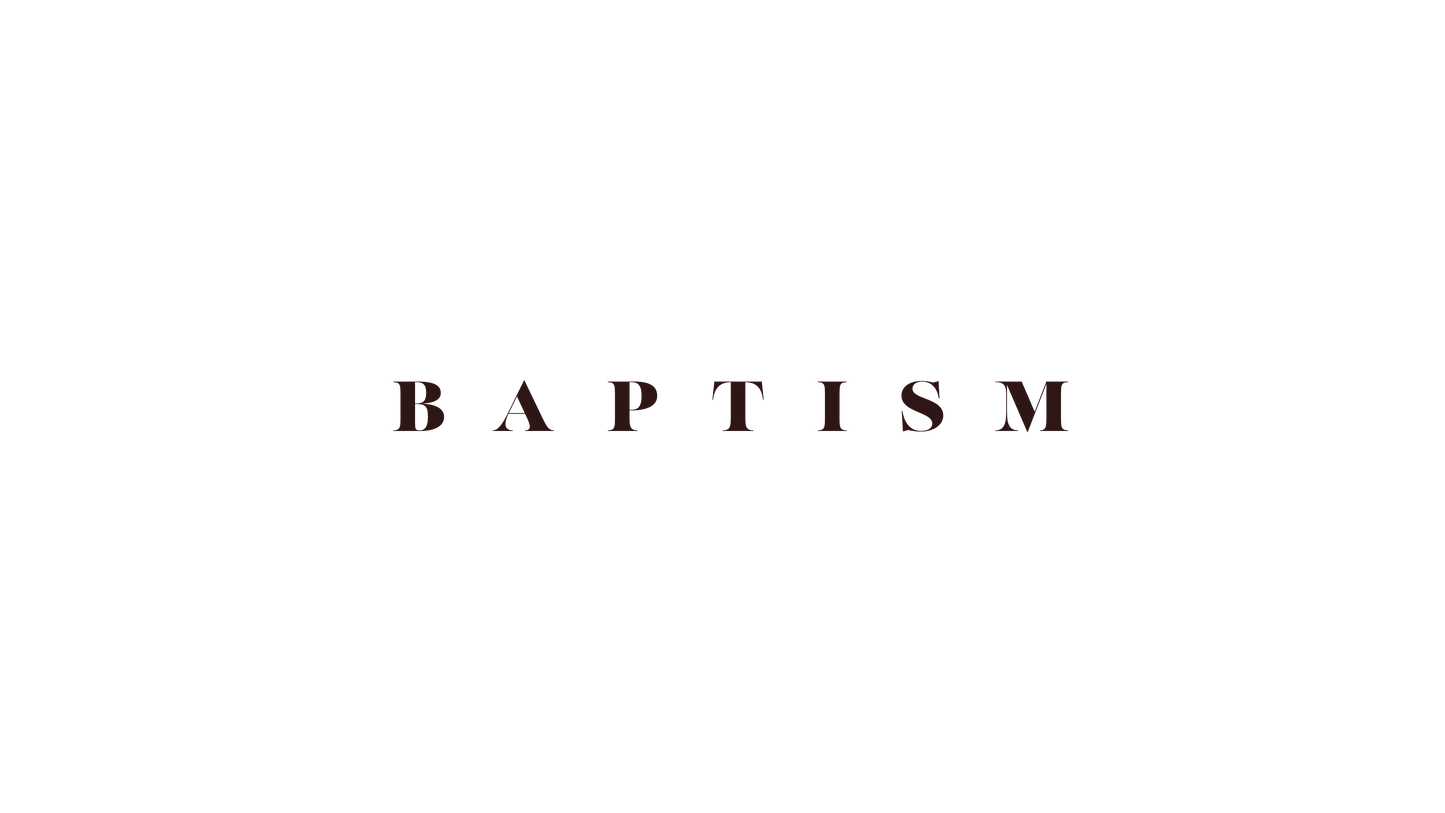Pentecost Power Baptism