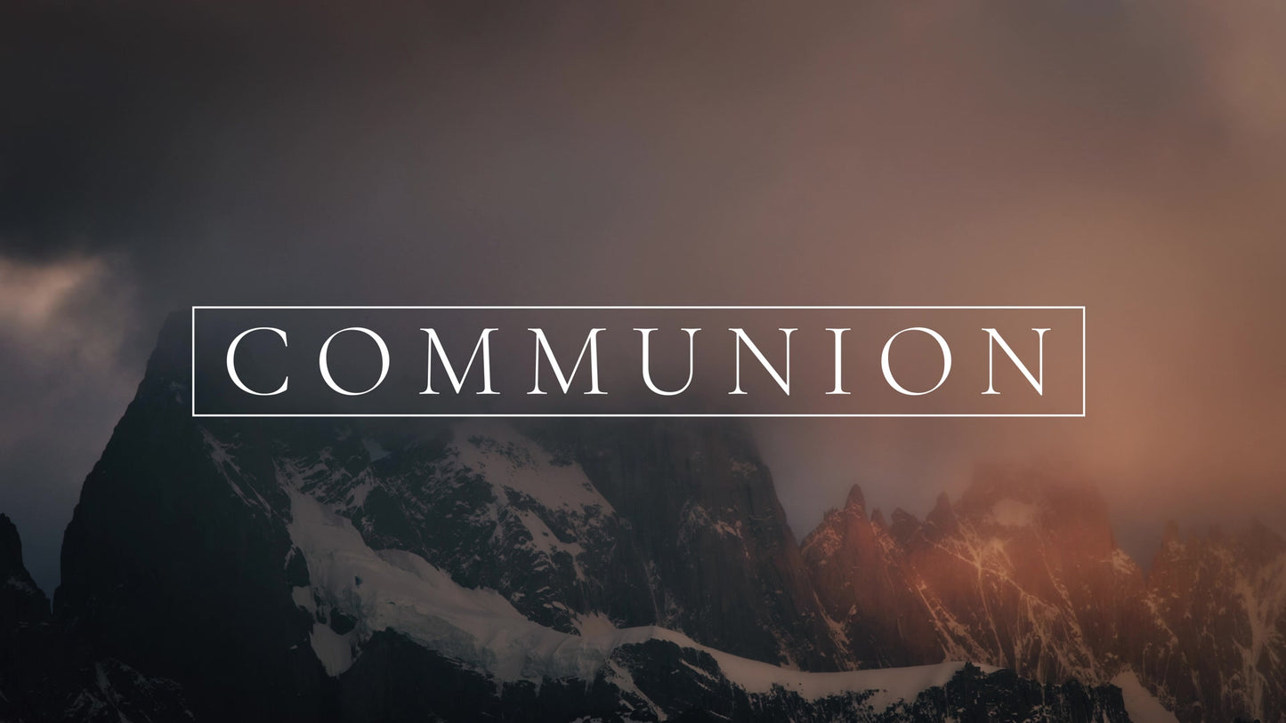Misty Lent Communion