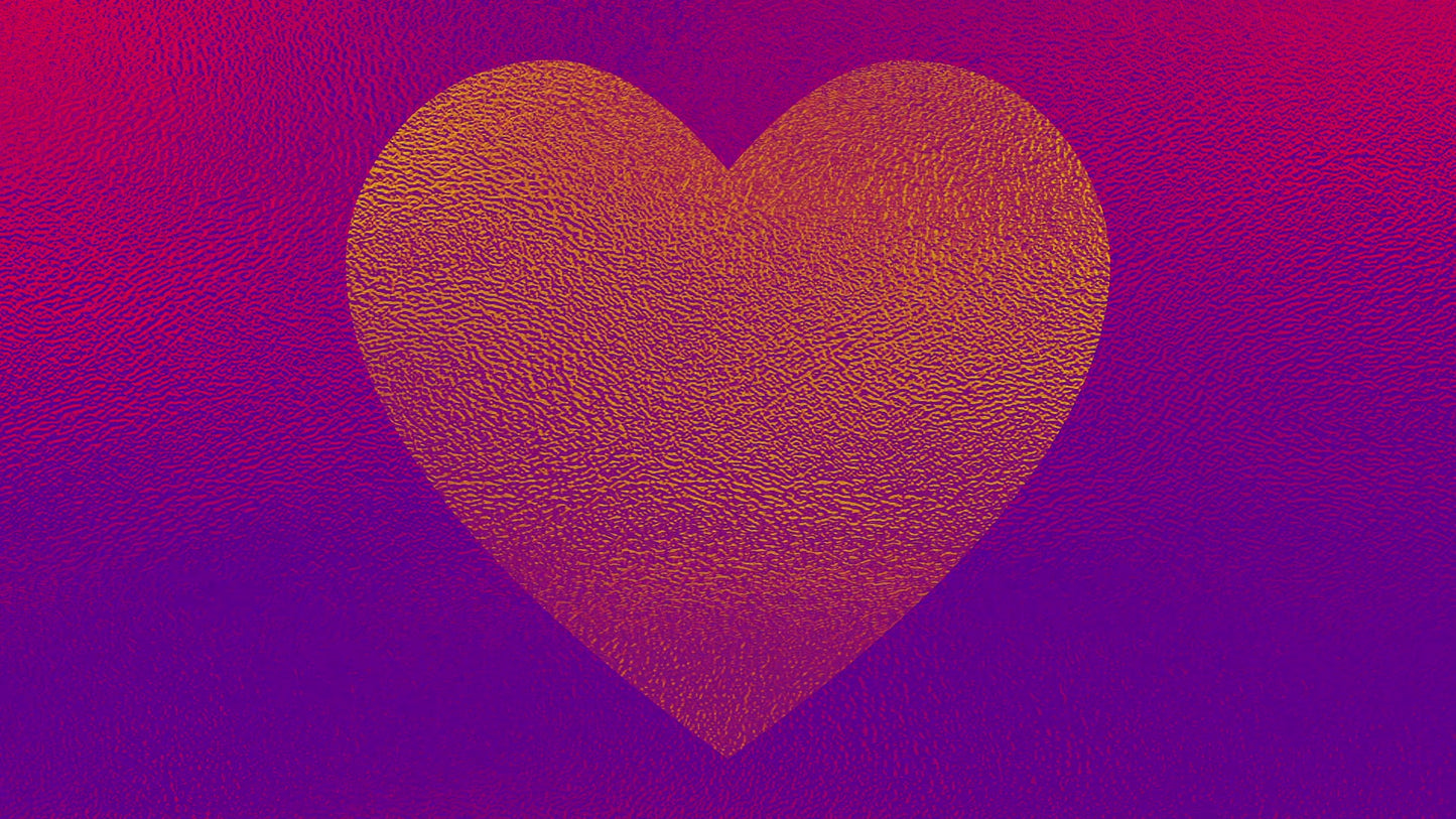 Valentine Foil Pink