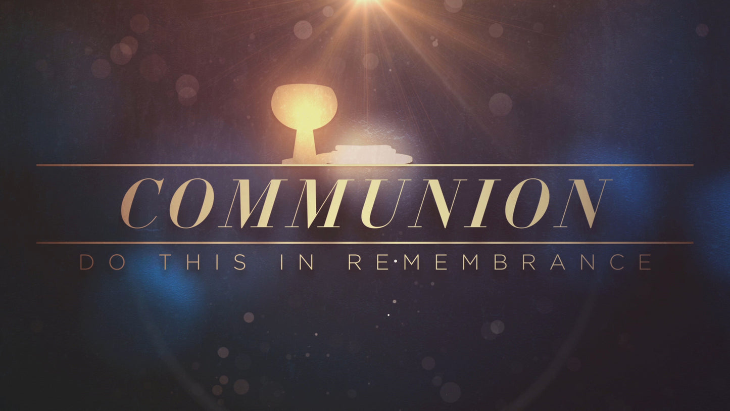 Bokeh Christmas Communion Still