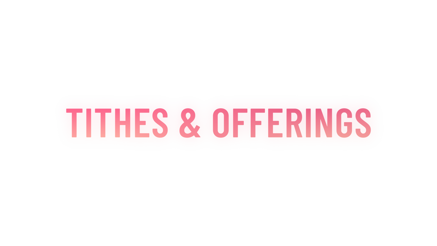 Gradient Waves Tithes