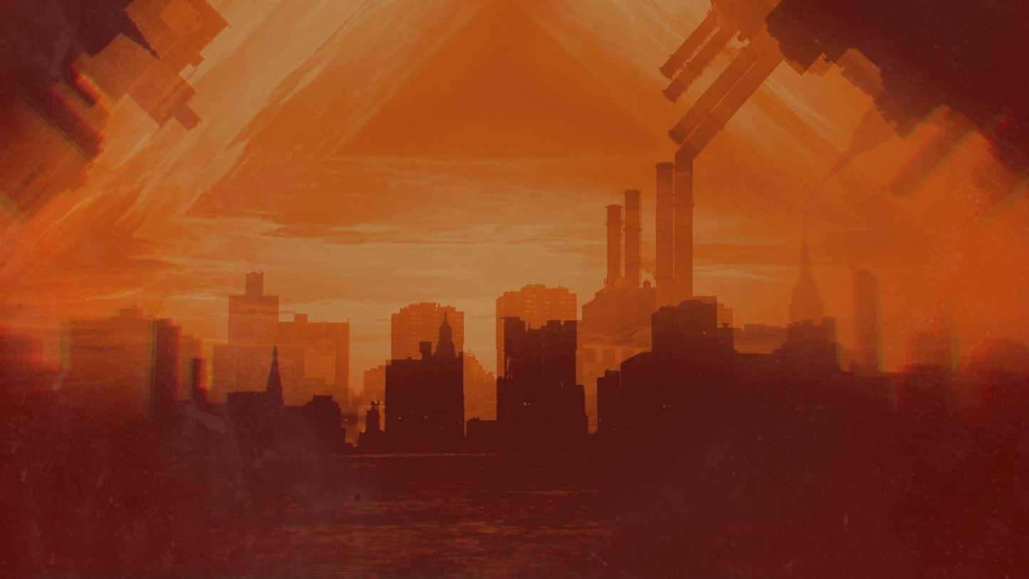 Cityscapes Burnt Mirror
