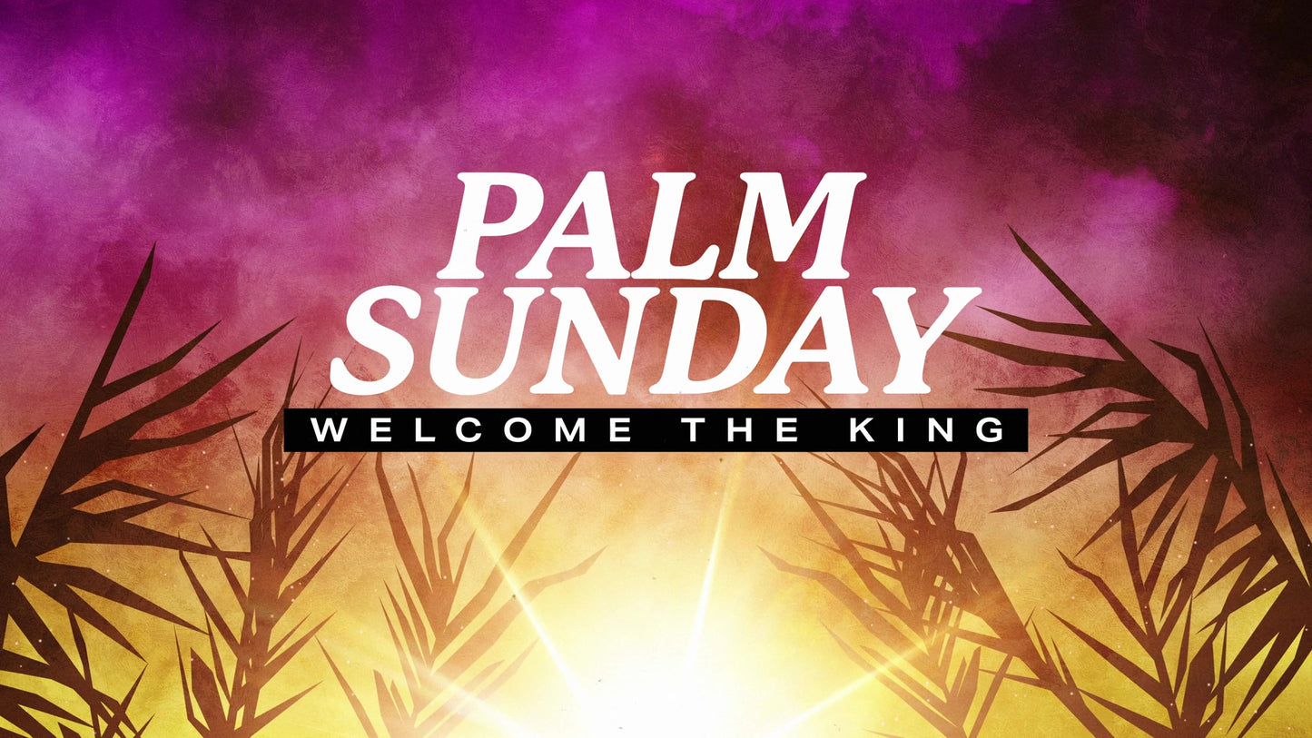 Bright Palm Sunday Title