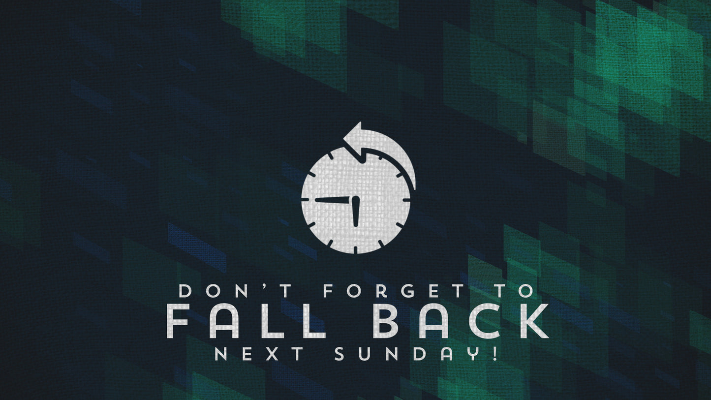 Burlap Patterns Fall Back Still
