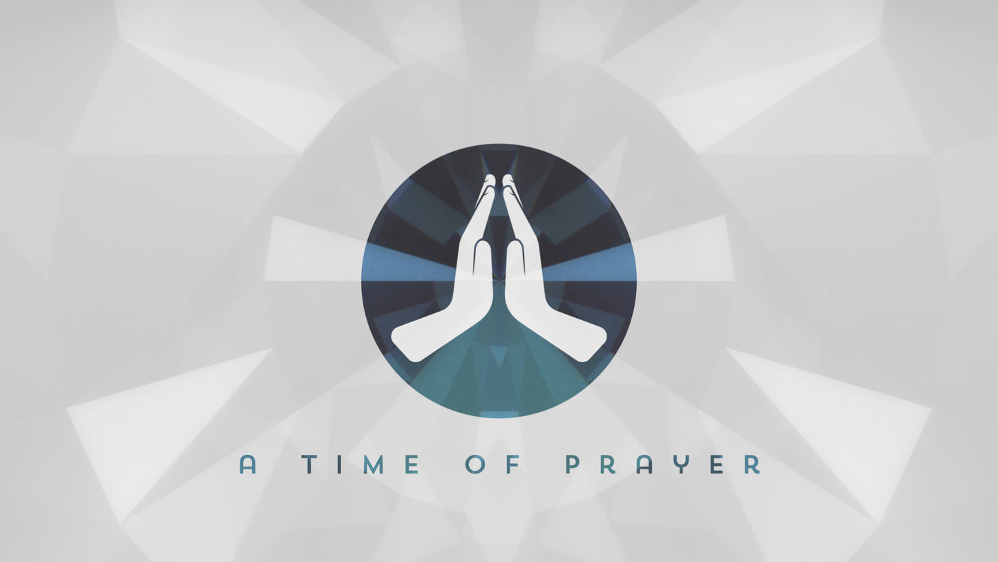 Geometric Glow Prayer Still