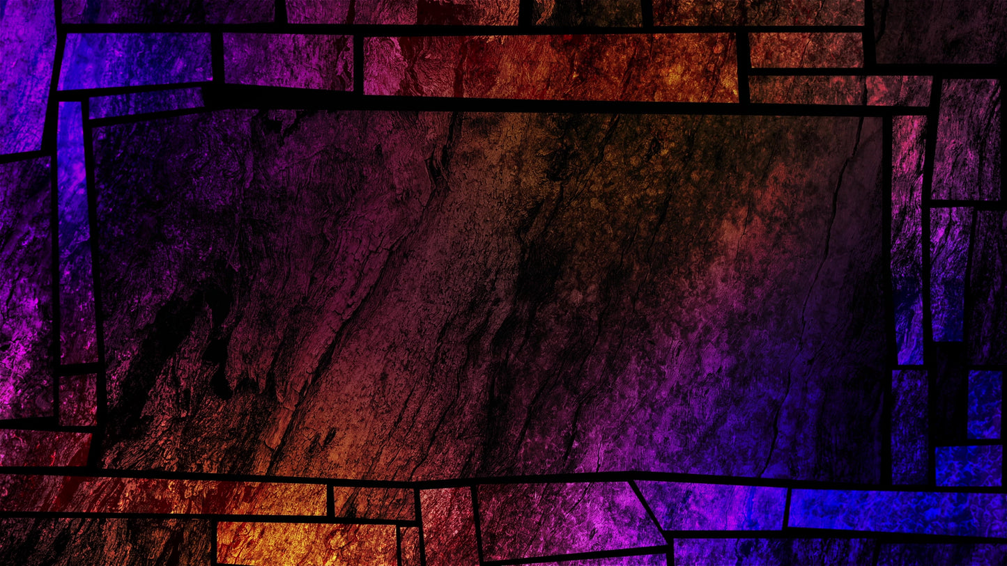 Simple Stained Glass Center