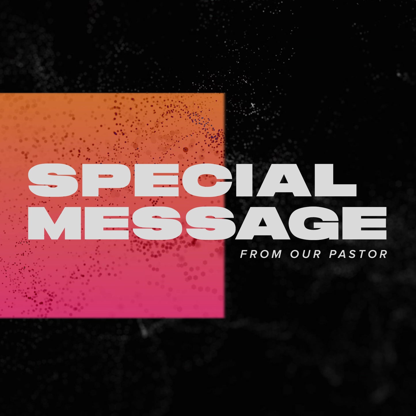 Special Message