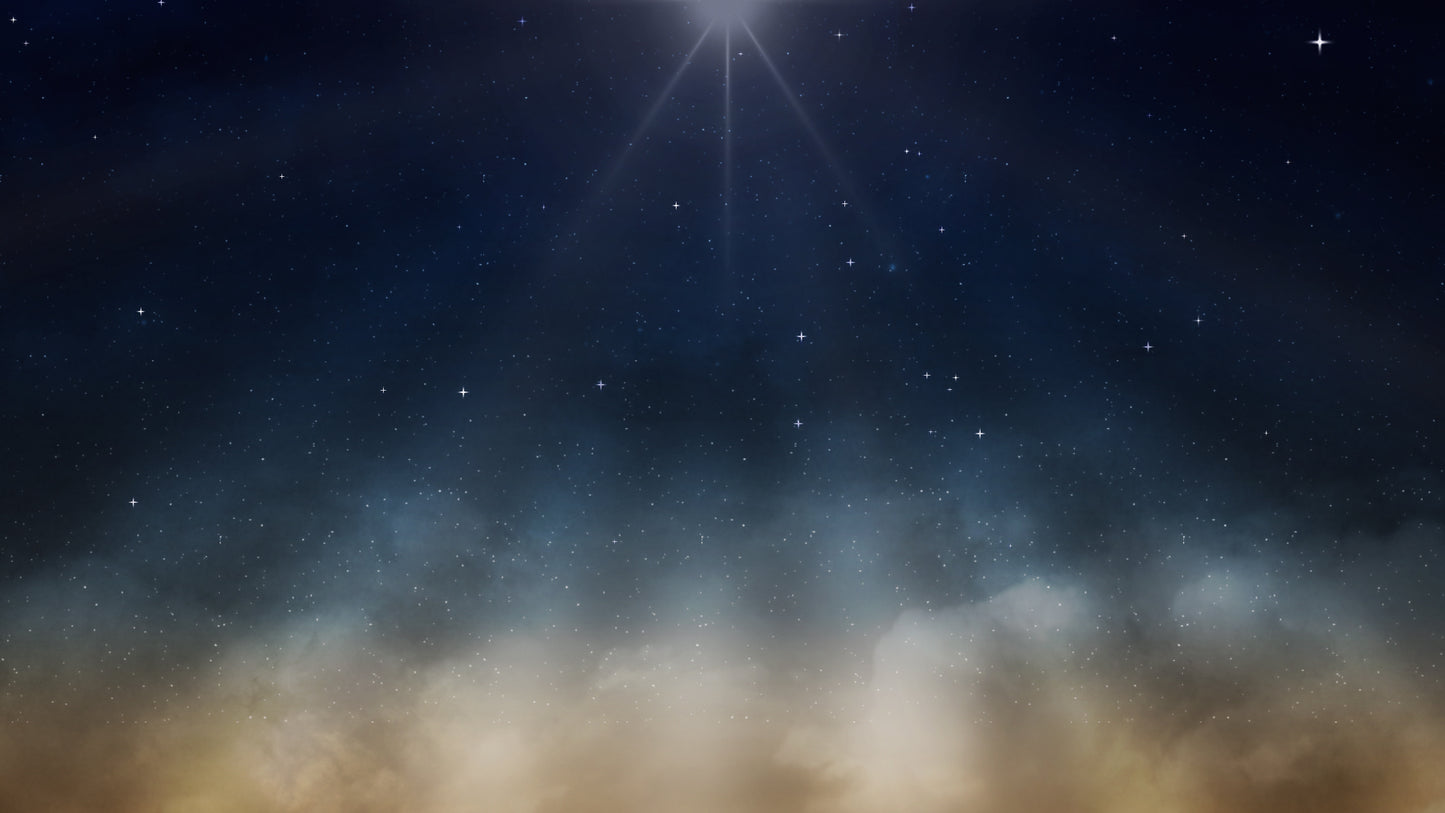 Nativity Night Blue