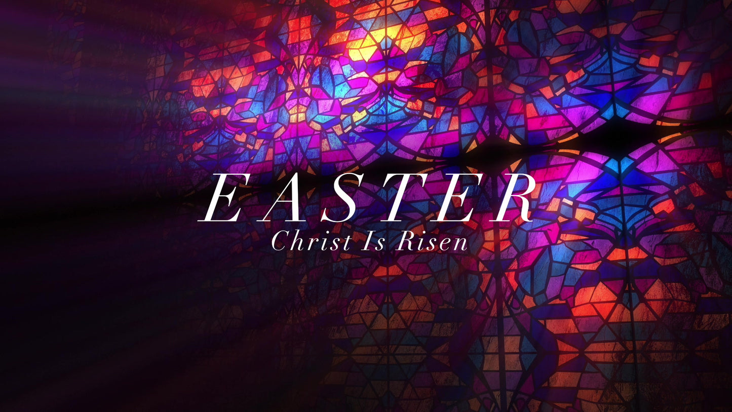 Modern Glass Easter
