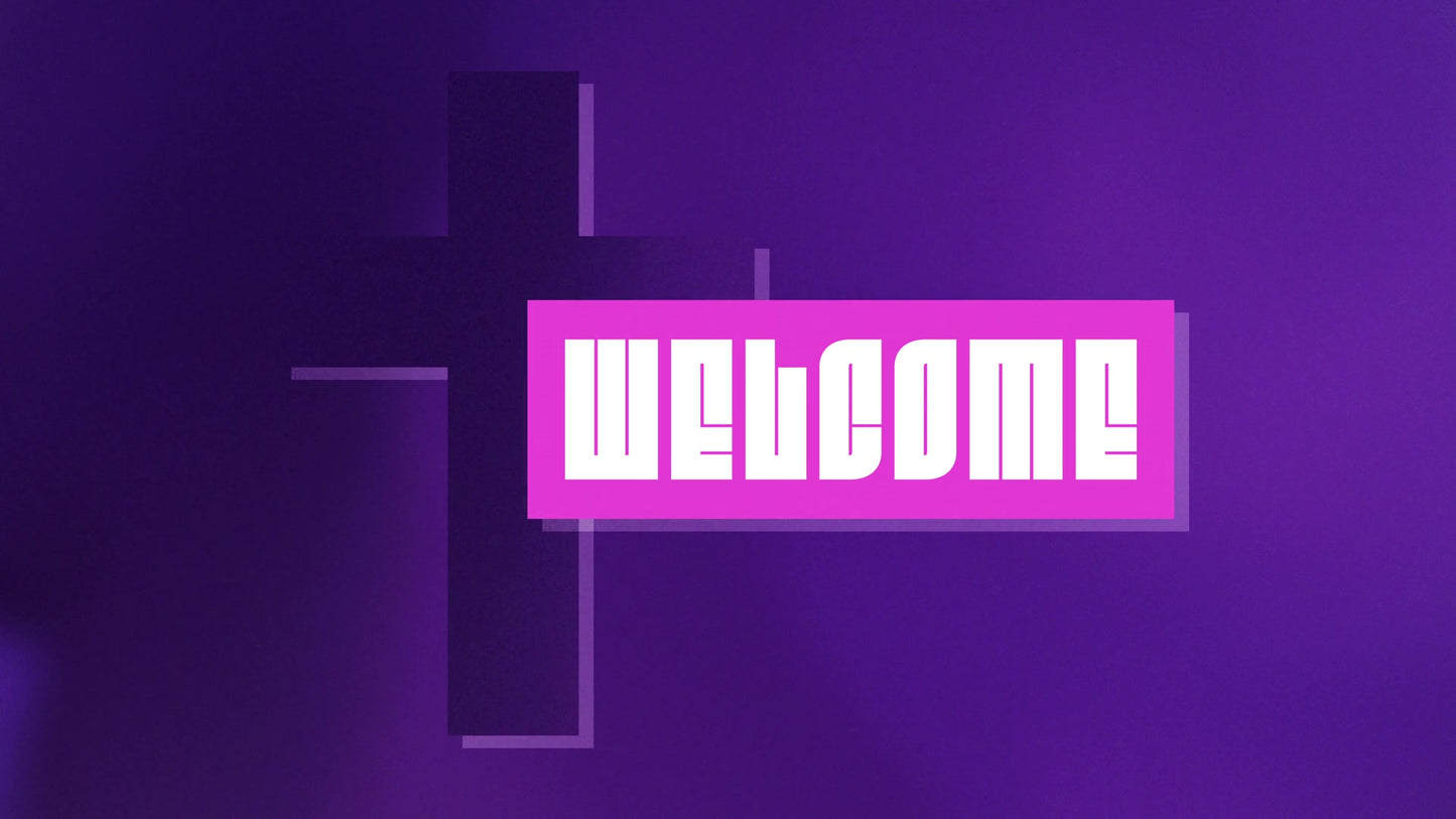 Color Cross Welcome