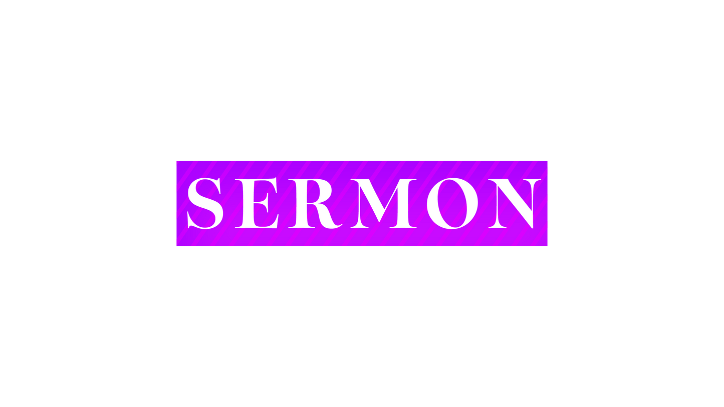 Blue Eye Sermon