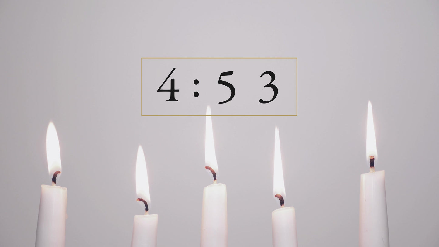 Simple Candles Countdown