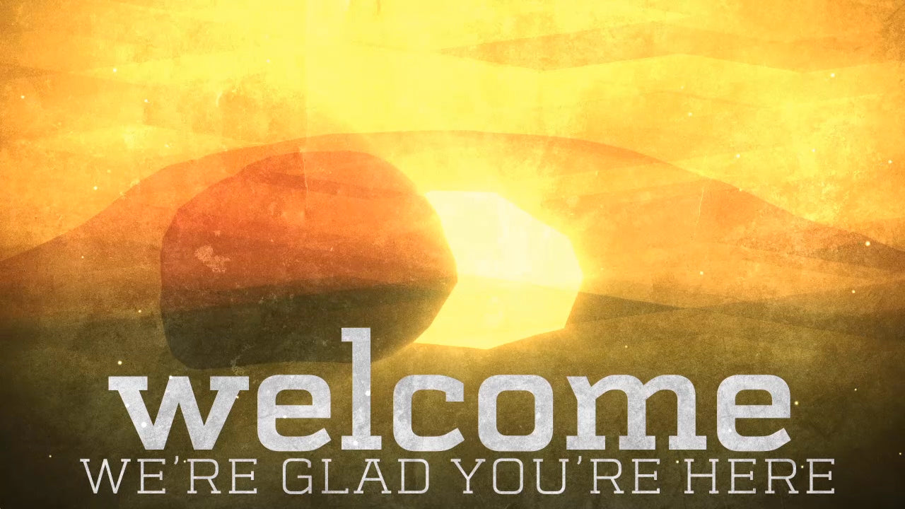 Subtle Easter Sunday Welcome Still