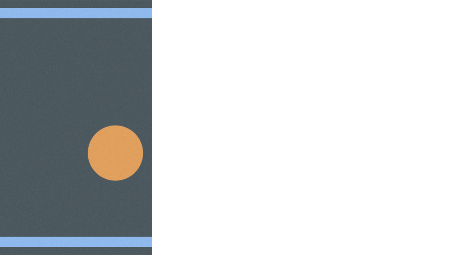 Retro Color Lower Third Left Blank