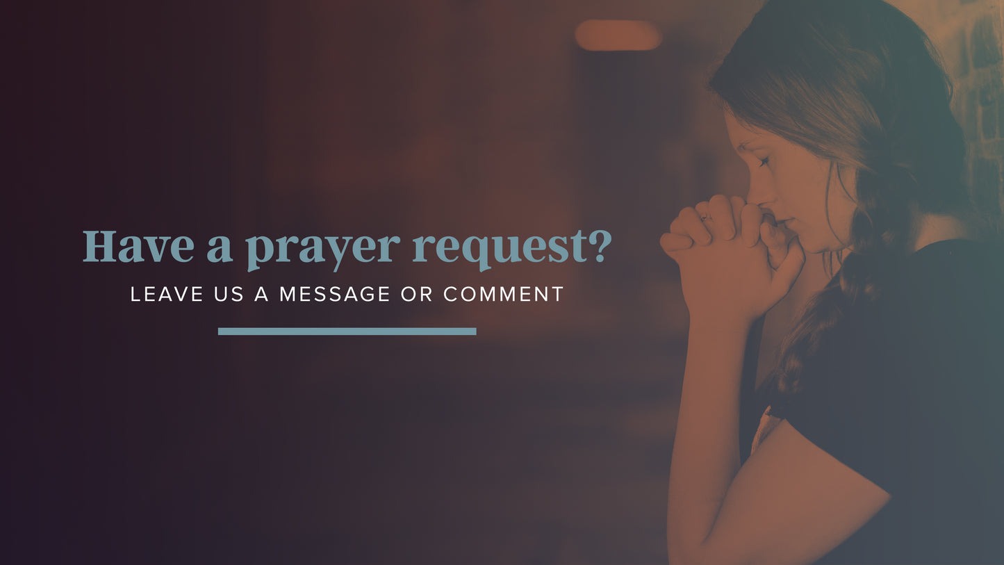 Prayer Request Slide Sermon