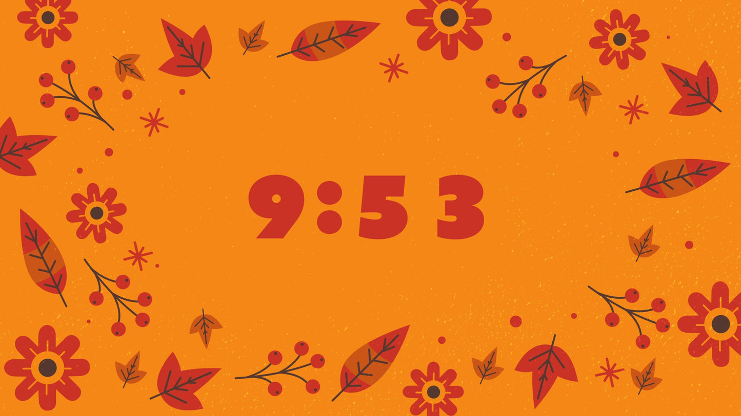 Thanksgiving Leaves 10 Min Countdown