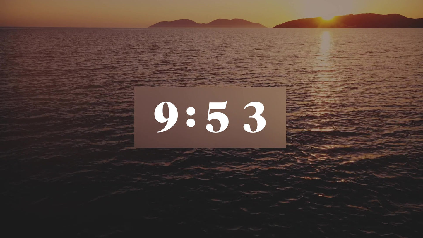Vlorra Sunset 10 Min Countdown
