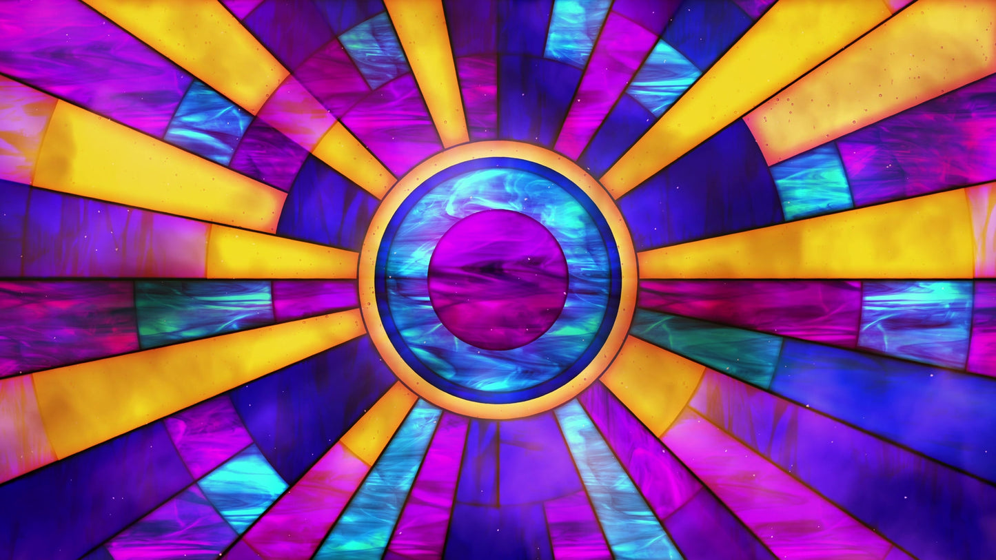 Stained Glass Christmas 02