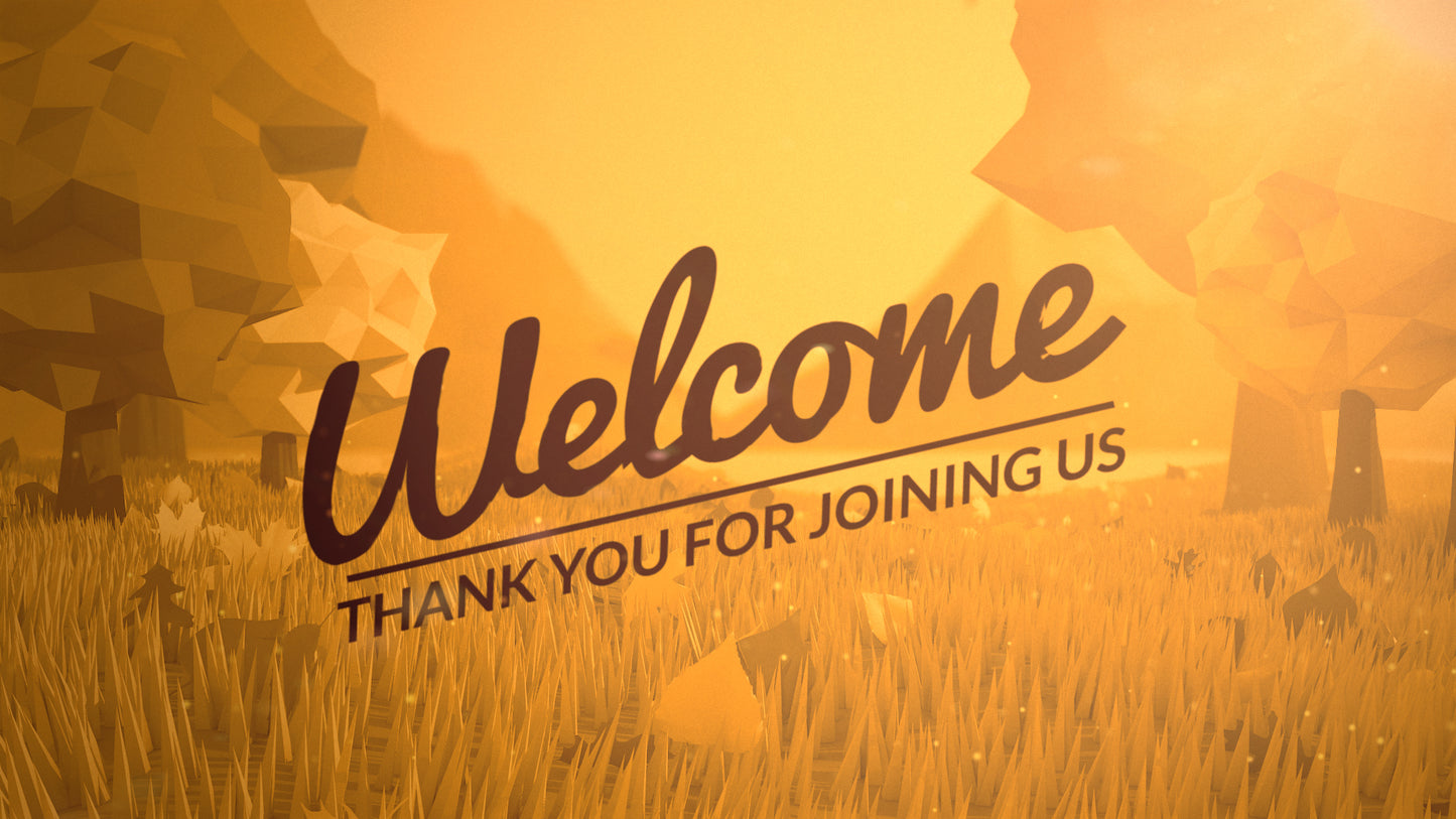 Big Fall Welcome