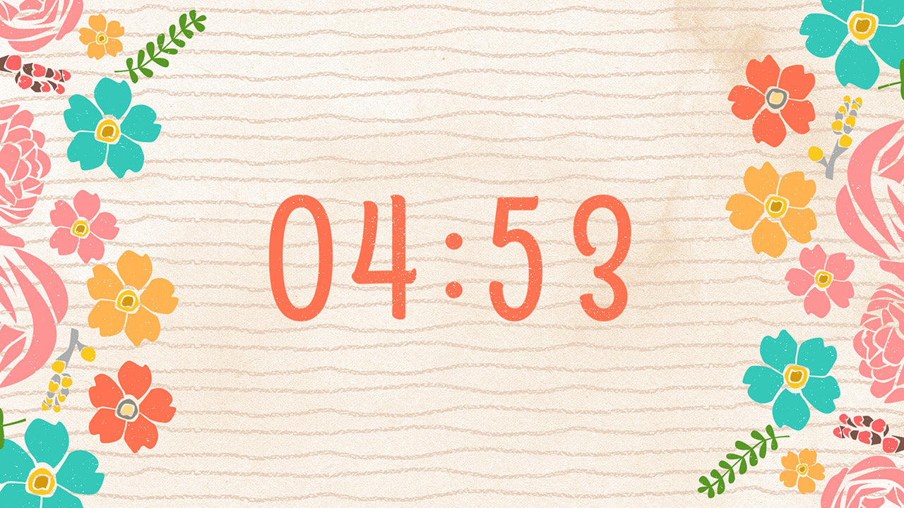 Floral Countdown
