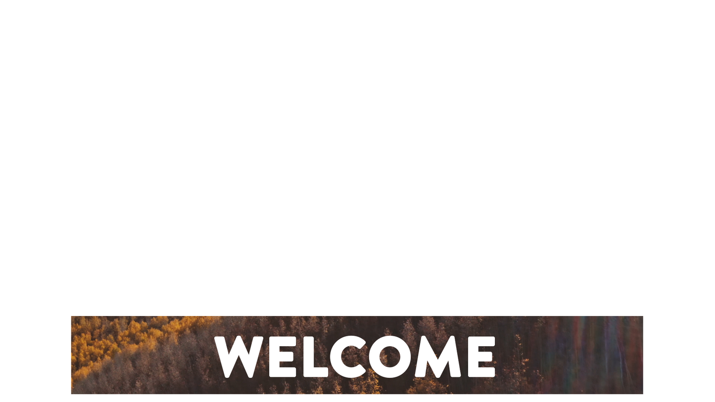 Mountain Sky Lower Third Welcome