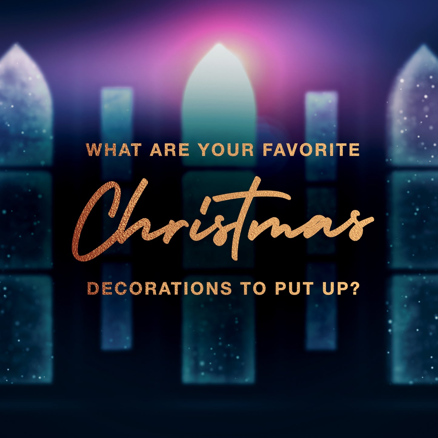 Christmas Decor Question