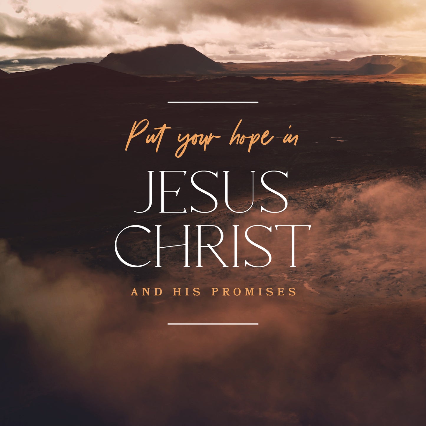 Put Your Hope in Jesus