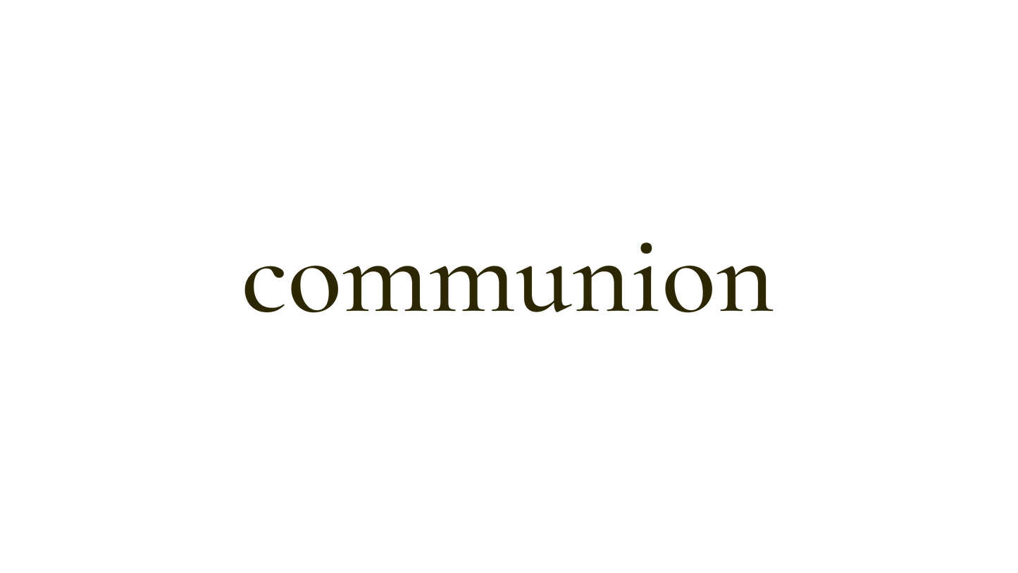 Horizon Crosses Communion