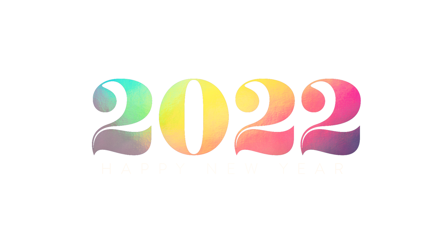Glitter Fog 2022 Happy New Year