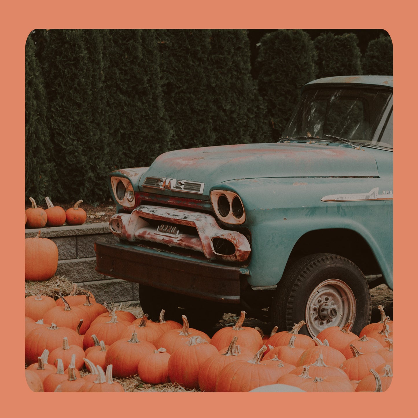 Fall Fest Square Blank