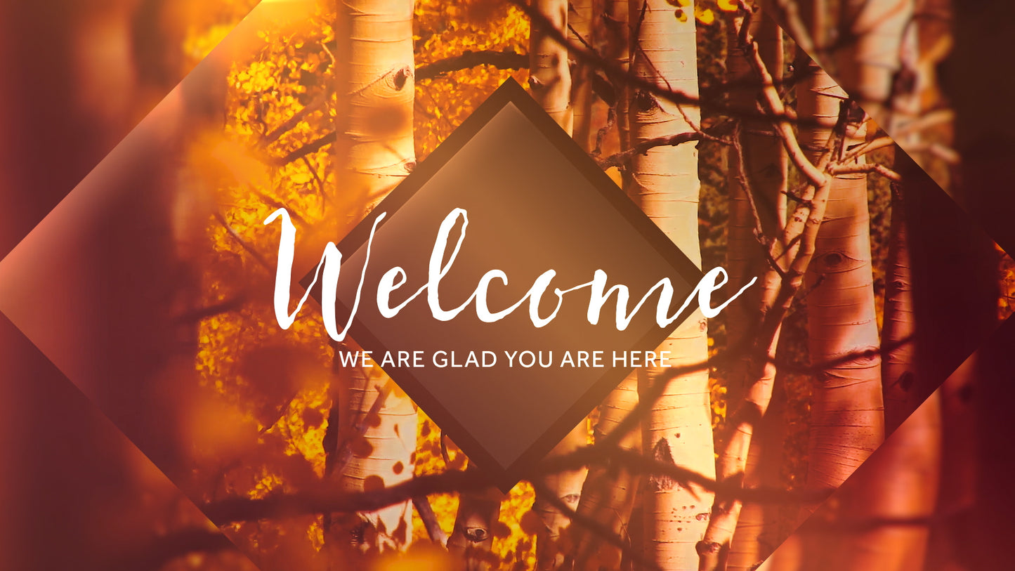 Autumn Oasis Welcome