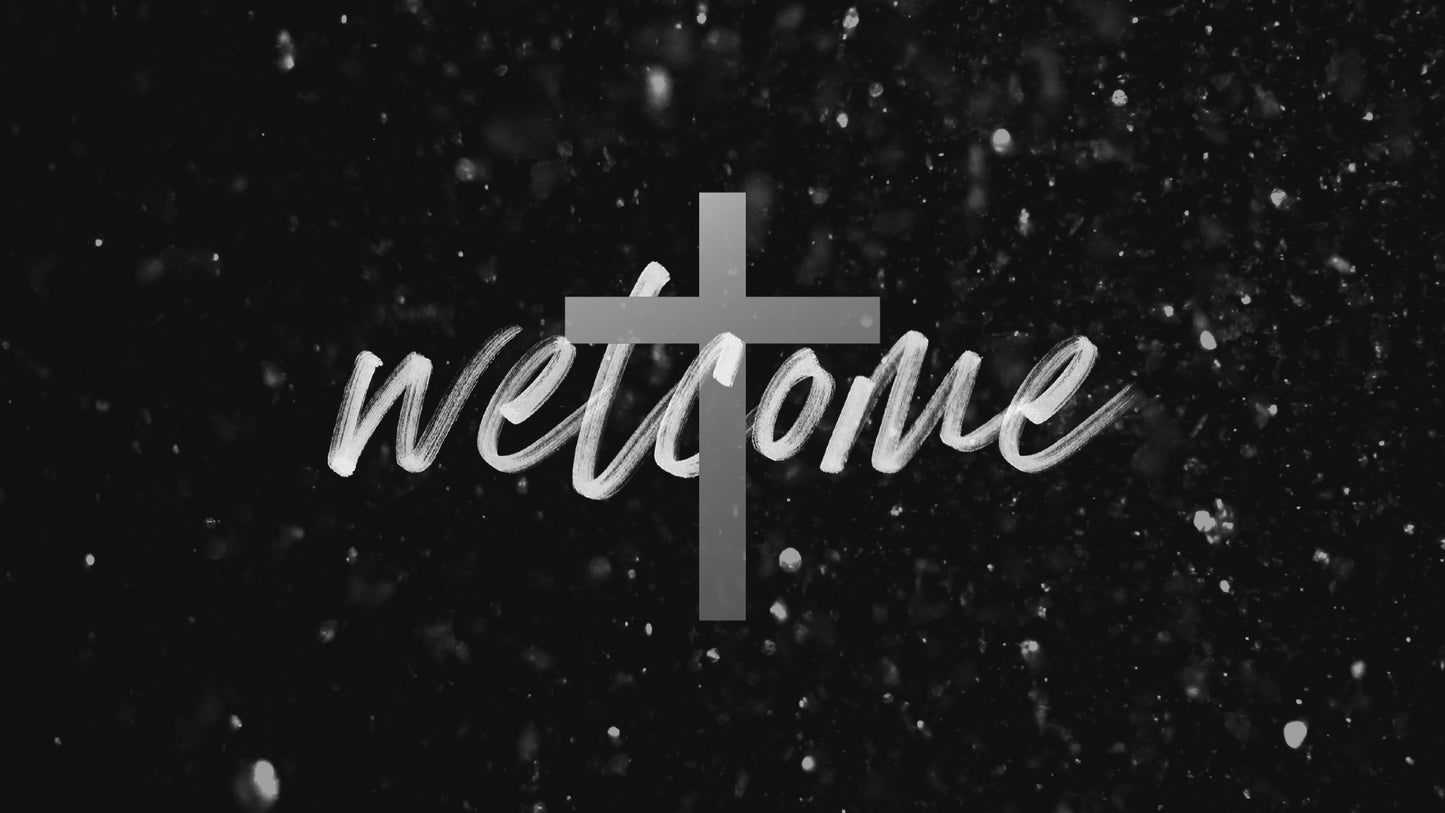 Glimmer Dust Good Friday Welcome Still