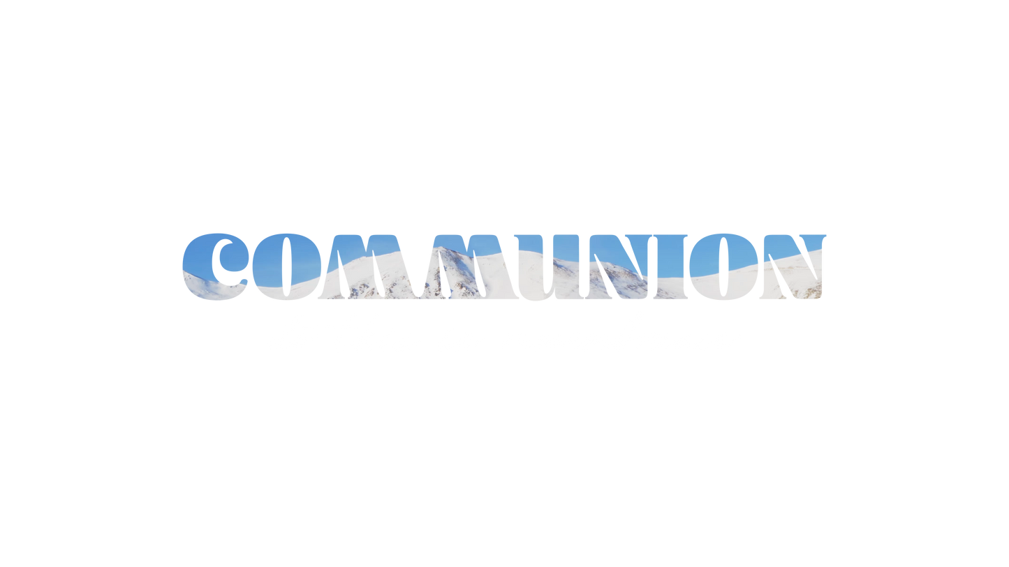 Mountain Snow Communion