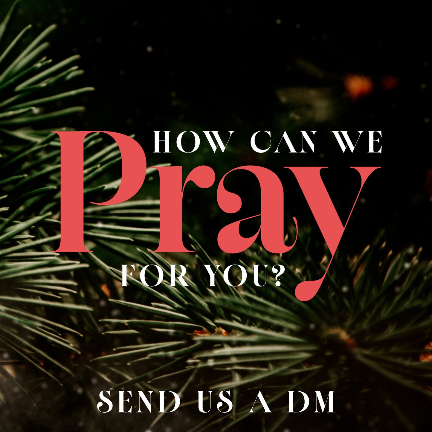 Evergreen Prayer