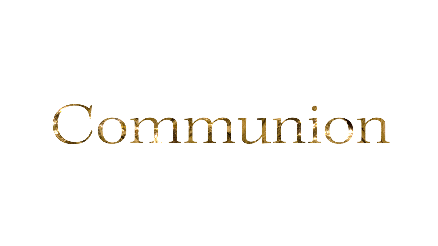 Nativity Manger Communion