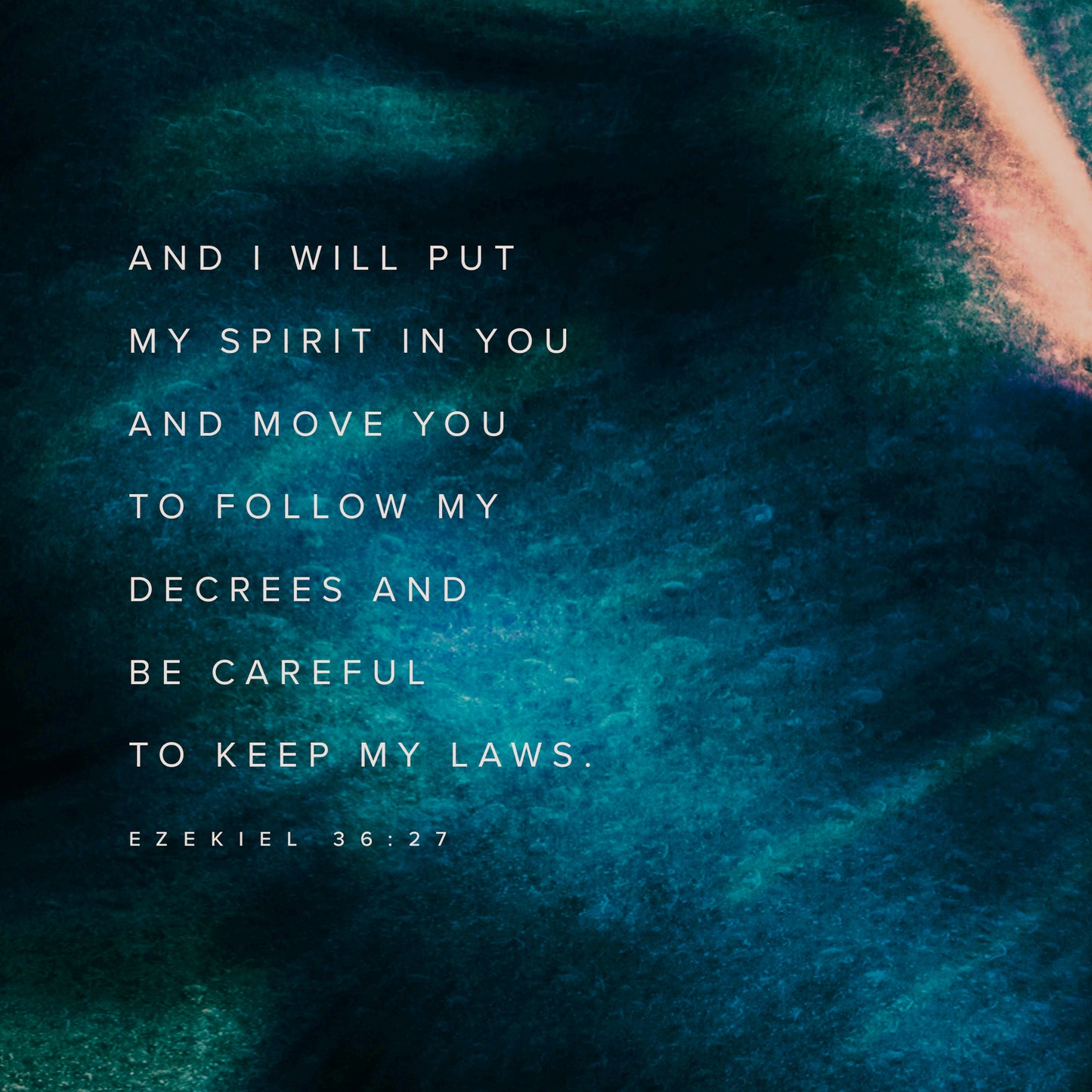 Ezekiel 36:27