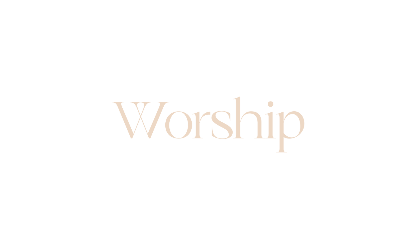 Bread And Cup Worship