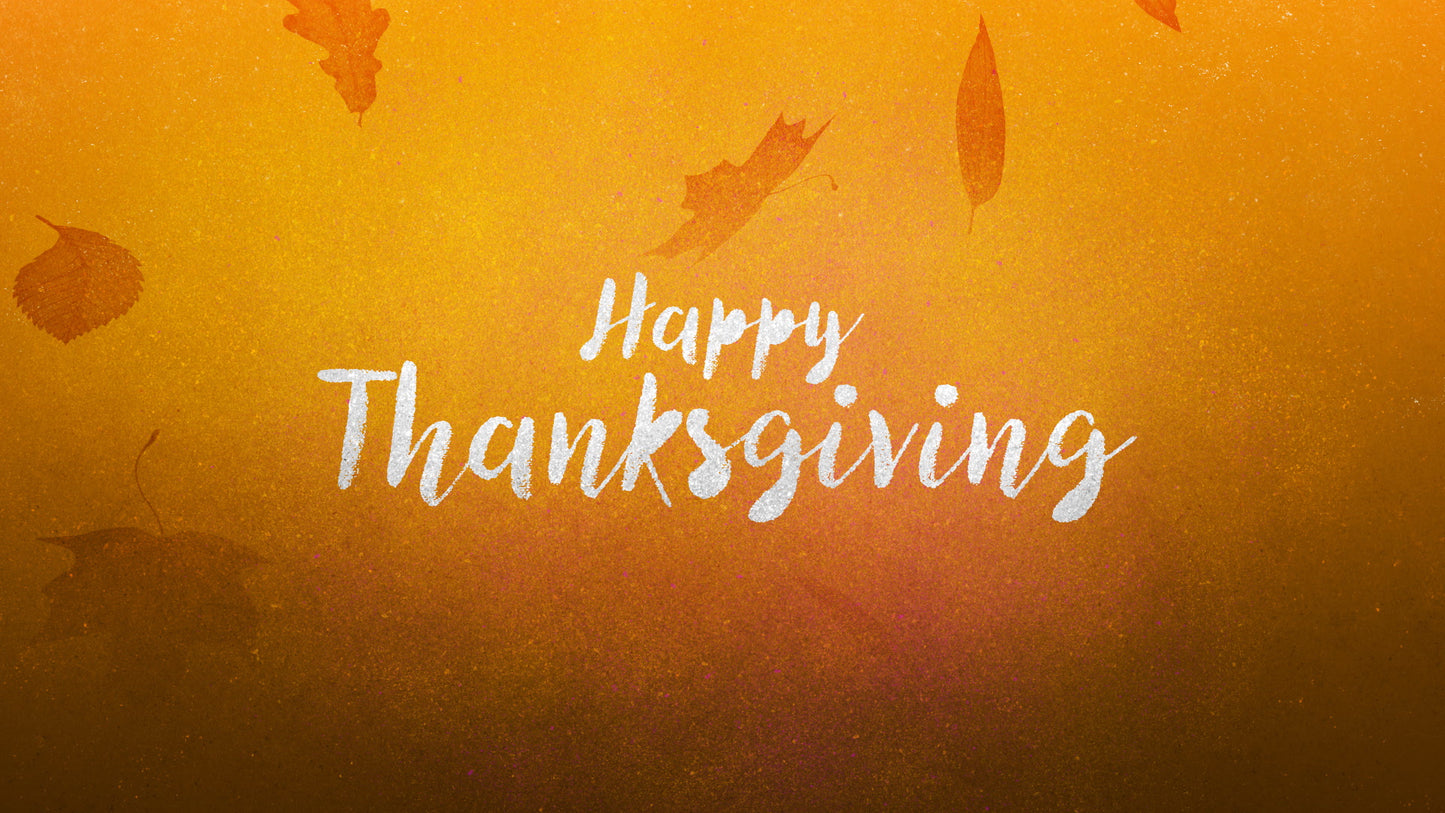 Painted Autumn Thanksgiving Still