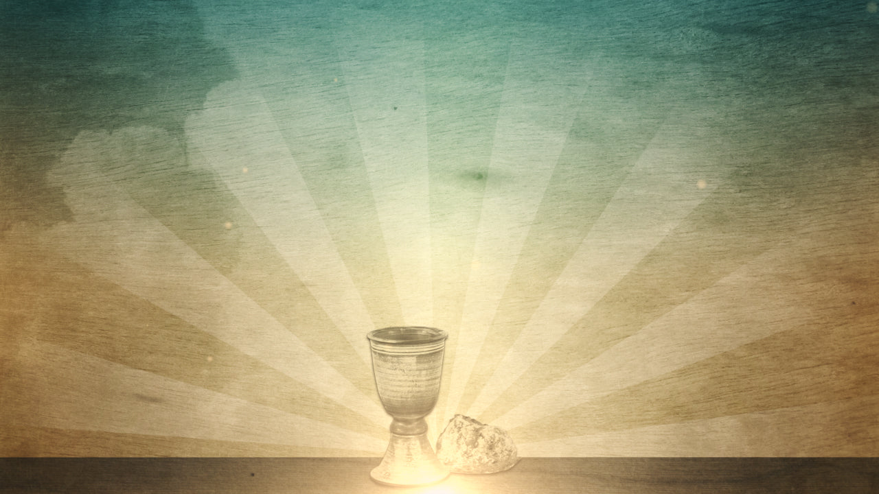 Vintage Cup and Bread Still 01